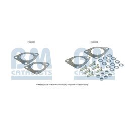 Katalyzátor - montážna sada BM CATALYSTS FK80005