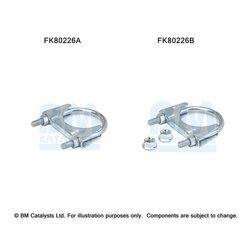 Katalyzátor - montážna sada BM CATALYSTS FK80226