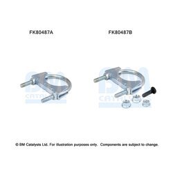 Katalyzátor - montážna sada BM CATALYSTS FK80487