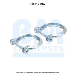 Filter pevných častíc - montážna sada BM CATALYSTS FK11279