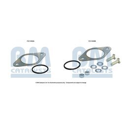 Filter pevných častíc - montážna sada BM CATALYSTS FK11059