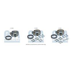 Filter pevných častíc - montážna sada BM CATALYSTS FK11330