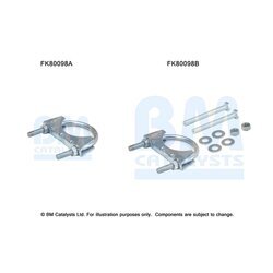 Katalyzátor - montážna sada BM CATALYSTS FK80098