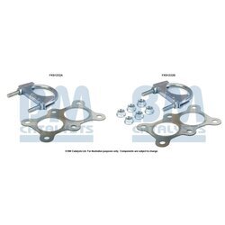 Katalyzátor - montážna sada BM CATALYSTS FK91232