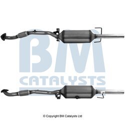 Filter sadzí/pevných častíc výfukového systému BM CATALYSTS BM11154HP