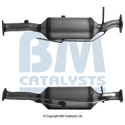 Filter sadzí/pevných častíc výfukového systému BM CATALYSTS BM11160HP