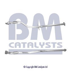 Výfukové potrubie BM CATALYSTS BM50389