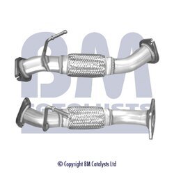 Výfukové potrubie BM CATALYSTS BM50672