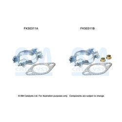 Montážna sada pre výfukovú trubku BM CATALYSTS FK50311