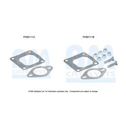 Katalyzátor - montážna sada BM CATALYSTS FK80111
