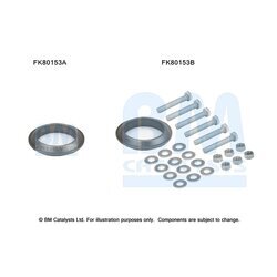 Katalyzátor - montážna sada BM CATALYSTS FK80153