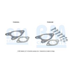 Katalyzátor - montážna sada BM CATALYSTS FK90404