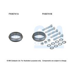 Katalyzátor - montážna sada BM CATALYSTS FK90741