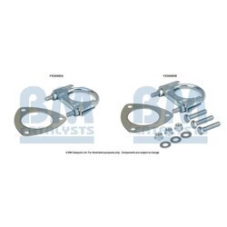 Montážna sada pre výfukovú trubku BM CATALYSTS FK50485