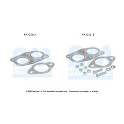 Montážna sada pre výfukovú trubku BM CATALYSTS FK70301