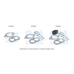 Montážna sada pre výfukovú trubku BM CATALYSTS FK70470