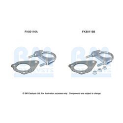 Katalyzátor - montážna sada BM CATALYSTS FK80116