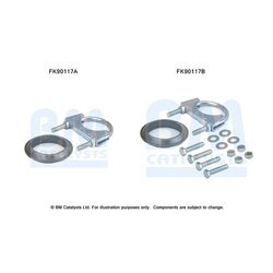 Katalyzátor - montážna sada BM CATALYSTS FK90117