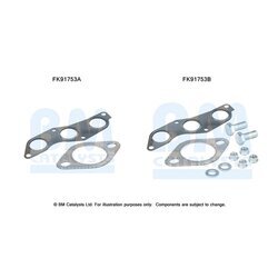 Katalyzátor - montážna sada BM CATALYSTS FK91753