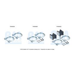 Montážna sada pre výfukovú trubku BM CATALYSTS FK50402