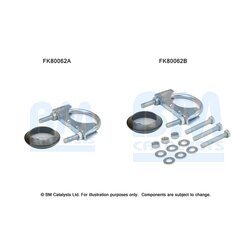 Katalyzátor - montážna sada BM CATALYSTS FK80062