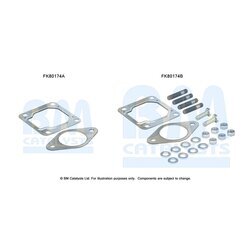 Katalyzátor - montážna sada BM CATALYSTS FK80174