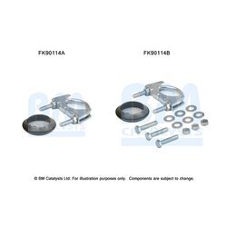 Katalyzátor - montážna sada BM CATALYSTS FK90114