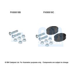 Katalyzátor - montážna sada BM CATALYSTS FK90818
