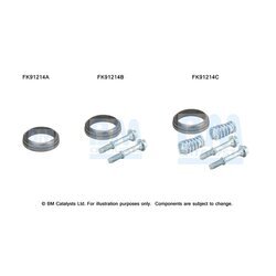 Katalyzátor - montážna sada BM CATALYSTS FK91214