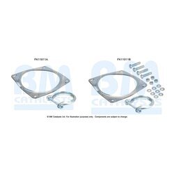 Filter pevných častíc - montážna sada BM CATALYSTS FK11011