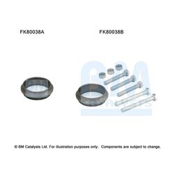 Katalyzátor - montážna sada BM CATALYSTS FK80038