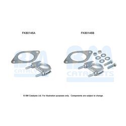 Katalyzátor - montážna sada BM CATALYSTS FK80146