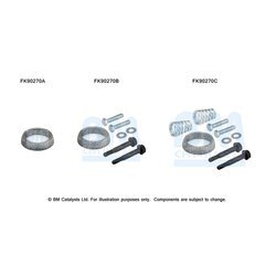 Katalyzátor - montážna sada BM CATALYSTS FK90270