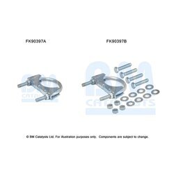 Katalyzátor - montážna sada BM CATALYSTS FK90397