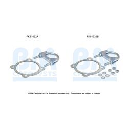 Katalyzátor - montážna sada BM CATALYSTS FK91032