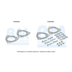 Katalyzátor - montážna sada BM CATALYSTS FK90526