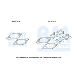 Katalyzátor - montážna sada BM CATALYSTS FK90581