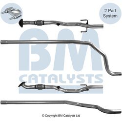 Výfukové potrubie BM CATALYSTS BM50156