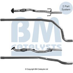 Výfukové potrubie BM CATALYSTS BM50968