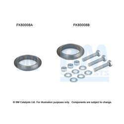 Katalyzátor - montážna sada BM CATALYSTS FK80008