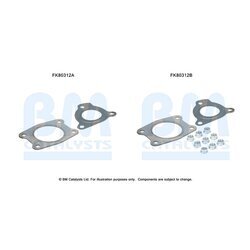 Katalyzátor - montážna sada BM CATALYSTS FK80312