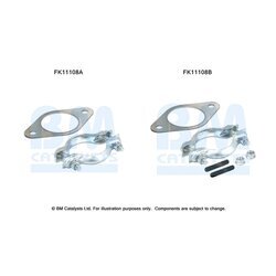 Filter pevných častíc - montážna sada BM CATALYSTS FK11108