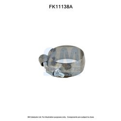 Filter pevných častíc - montážna sada BM CATALYSTS FK11138