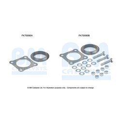 Montážna sada pre výfukovú trubku BM CATALYSTS FK70090