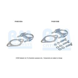 Katalyzátor - montážna sada BM CATALYSTS FK80100