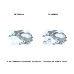 Katalyzátor - montážna sada BM CATALYSTS FK80449