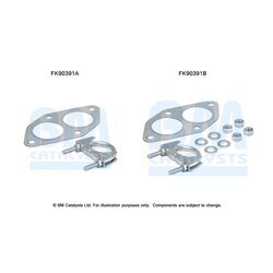 Katalyzátor - montážna sada BM CATALYSTS FK90391