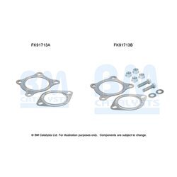 Katalyzátor - montážna sada BM CATALYSTS FK91713