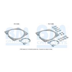 Filter pevných častíc - montážna sada BM CATALYSTS FK11129