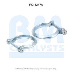 Filter pevných častíc - montážna sada BM CATALYSTS FK11247